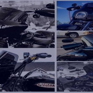 <span style="color: #ffffff;">Road Warrior Fairing 9” Windshield 49mm for Harley dyna Softail</span>