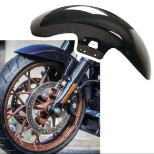 <span style="color: #ffffff;">Chopped Front Fender 19" for Harley Touring Electra Glide Street Glide Tri Ultra Road King 2014-Up</span>