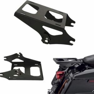 <span style="color: #ffffff;">Bracket tour pack Harley touring Detachable Tourpack rack 14 up - chrome</span>