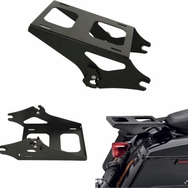 <span style="color: #ffffff;">Bracket tour pack Harley touring Detachable Tourpack rack 14 up - chrome</span>