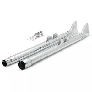 <span style="color: #ffffff;">knalpot 36 Inch Fishtail Exhaust Harley 2017 up Touring Models</span>