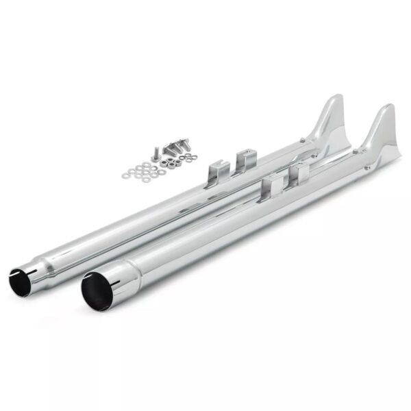 <span style="color: #ffffff;">knalpot 36 Inch Fishtail Exhaust Harley 2017 up Touring Models</span>