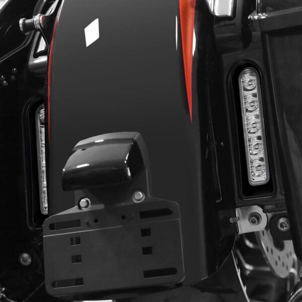 <span style="color: #ffffff;">Lampu fascia Saddlebag Auxiliary Filler Panel Brake Tail light Harley</span>