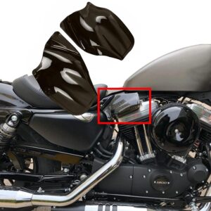 <span style="color: #ffffff;">Penahan panas Saddle Shields Air Heat Deflector Harley sportster 04 up</span>