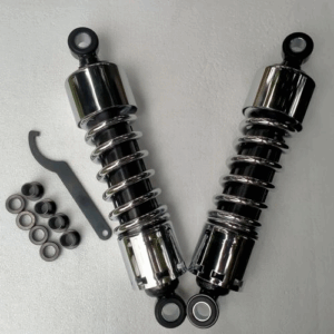 <span style="color: #ffffff;">Progressive Suspension style Powersports Shocks 12 ichi for Harley Touring and Dyna Model</span>