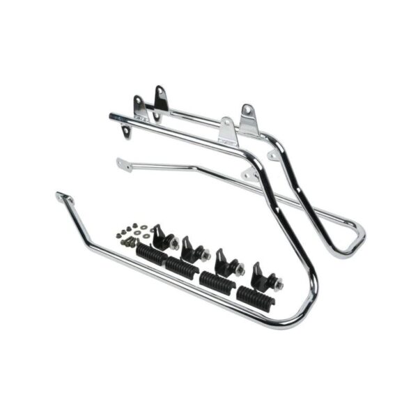 <span style="color: #ffffff;">Saddlebags Conversion Brackets Harley Davidson Softail 84-17 - Black</span>